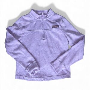 Purple Quarter-Zip Pullover